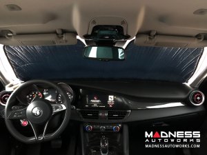 Alfa Romeo Stelvio Sun Shade/ Reflector - Front Windshield - Blackout